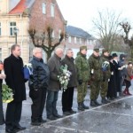 Mälestushetk Vabadussõjas langenute auks
