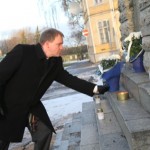 Mälestushetk Vabadussõjas langenute auks