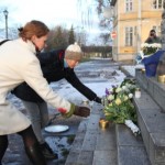 Mälestushetk Vabadussõjas langenute auks