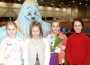 Koolisport Vasakult: Reneli Saumets, Lisete Ulla, Adele Lass (punases). Foto: erakogu