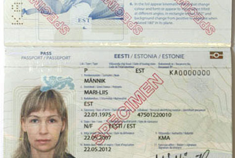 Eesti pass. Repro