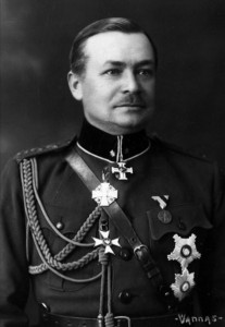 Kindralmajor Andres Larka 1879-1943. Foto: Viljandi muuseumi kogust