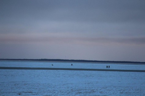 Kalastajad Pärnu lahel. Foto: PPA