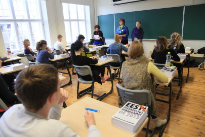 eesti keele riigieksam LÜGis Foto: Arvo Tarmula