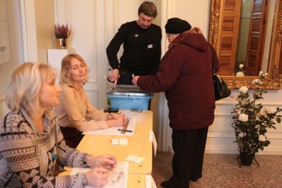 Ühinemise rahvahääletus Ridala vallavalitsuses Foto Arvo Tarmula16