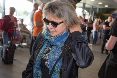 Bonnie Tyler ja Suzi Quatro saabumine Tallinna lennujaamas Foto Peeter Langovits11