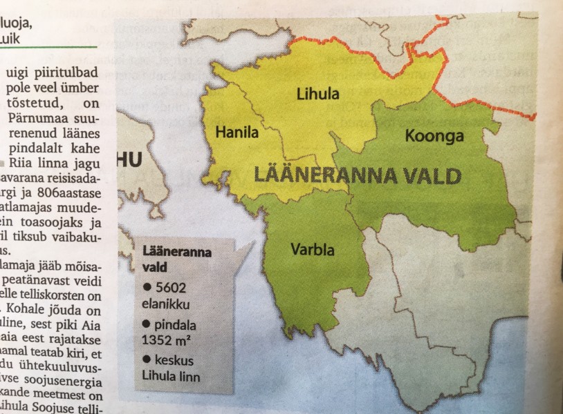 Pärnu Postimees: Pärnumaa rikastus reisisadama ja Lihula linna võrra -  Lääne Elu