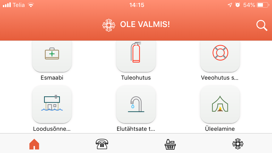 Naiskodukaitse mobiilirakendus „Ole valmis!” õpetab kriisis toime tulema