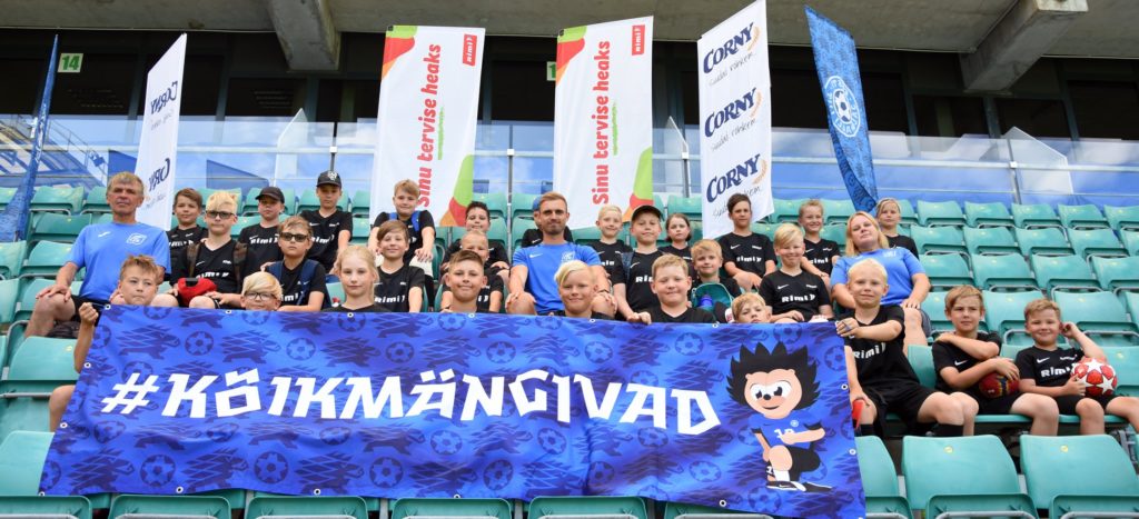 Haapsalus ja Lihulas mängisid suvelaagrites 56 spordilast jalgpalli