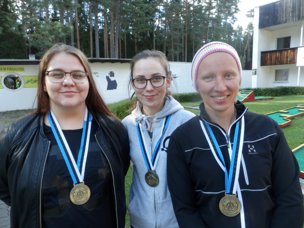 Eesti meistrivõistlustelt laskmises tuli Läänemaale seitse medalit