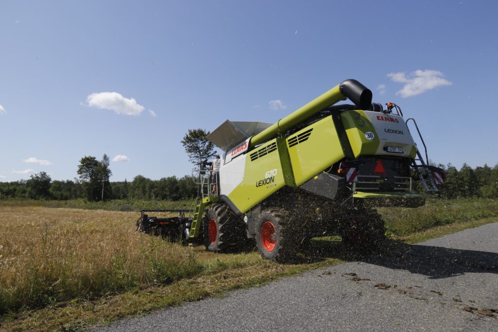 Läänemaal algas viljalõikus