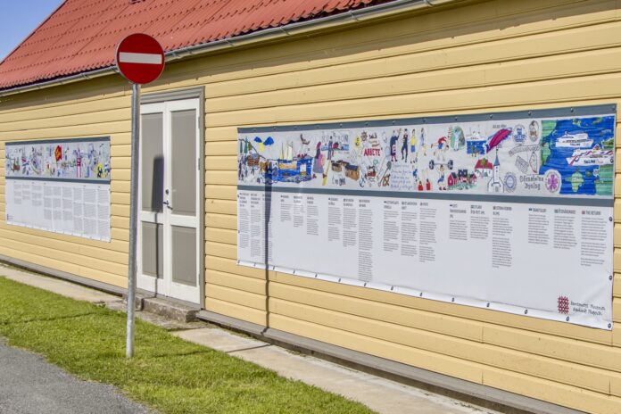 Rannavaip rannarootsi muuseumi seinal_Kaire (1)