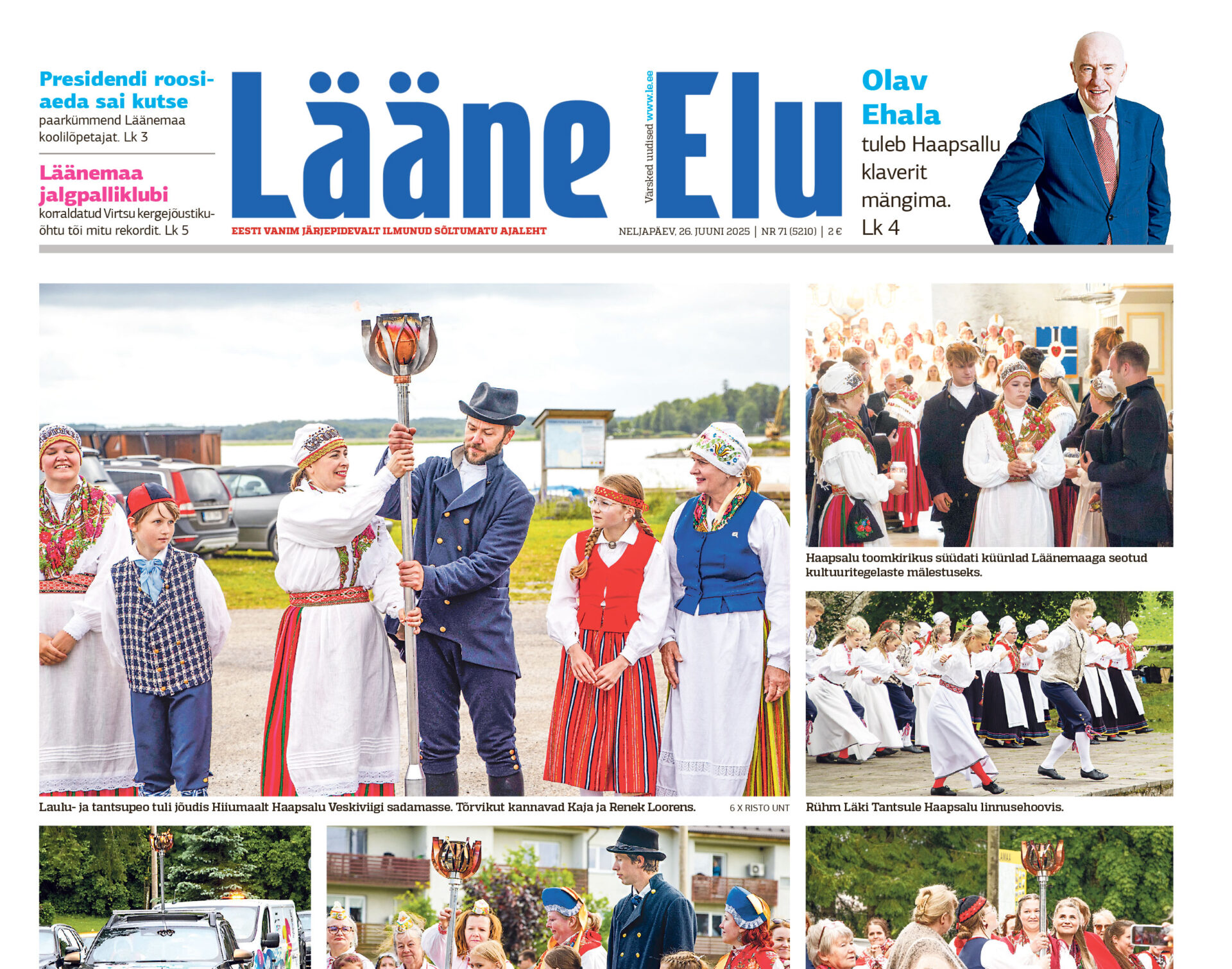 

The post Lääne Elu paberleht neljapäeval, 26. juunil appeared first on Lääne Elu.