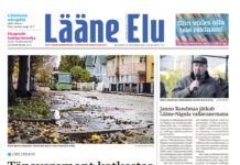 Lääne Elu paberleht neljapäeval, 30. oktoobril