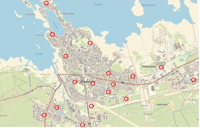 kuusede kogumiskohad