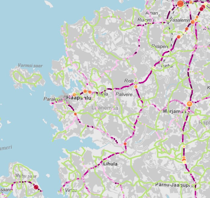 õnnetused ja ohtlikud teed