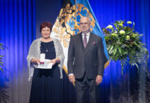 Galerii: president andis läänlastele üle teenetemärgid