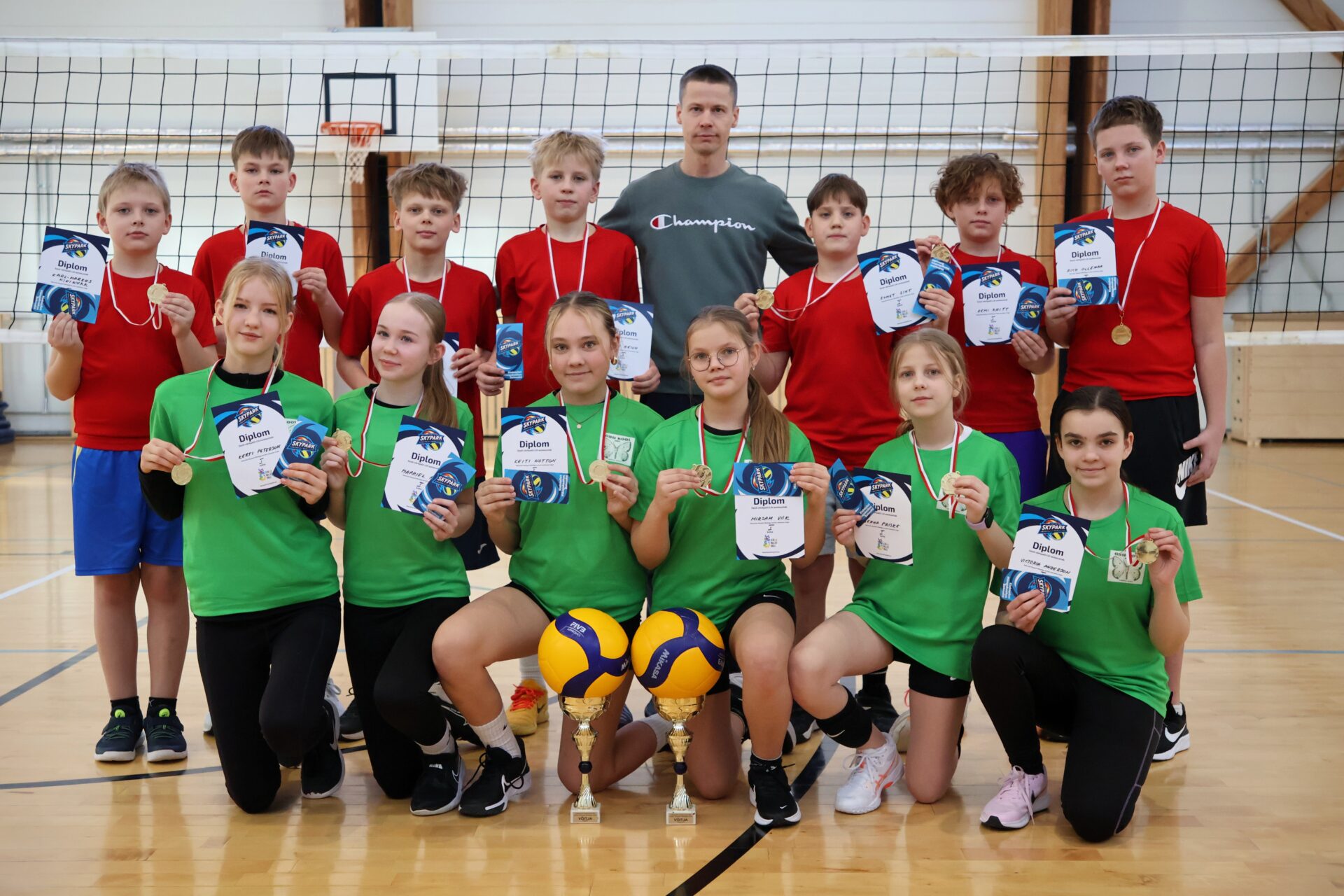 Oru kool tuli Super Skypark miniliiga kahekordseks meistriks