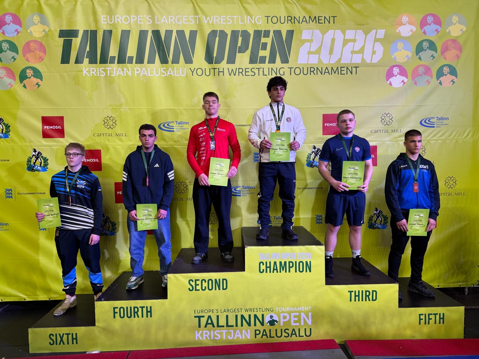 Palusalu turniirilt tuli kaks hõbemedalit