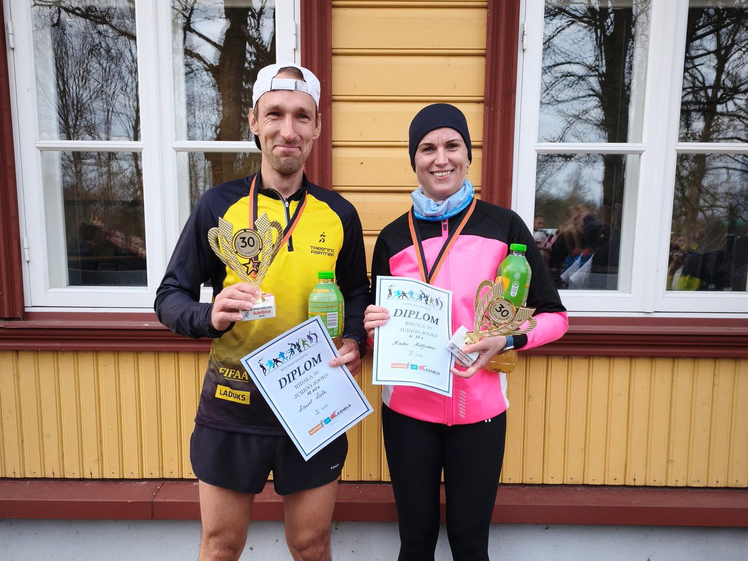 Ridala 30. Jüriööjooksu võitsid Lauri Luik ja Kadri Kaljuvere