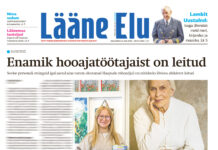 Lääne Elu paberleht neljapäeval, 21. mail
