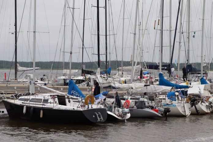 Muhu väina regati alused Haapsalus 2025 foto Juhan Hepner