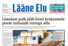 Lääne Elu paberleht neljapäeval, 4. juunil