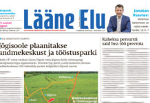 Lääne Elu paberleht laupäeval, 13. juunil