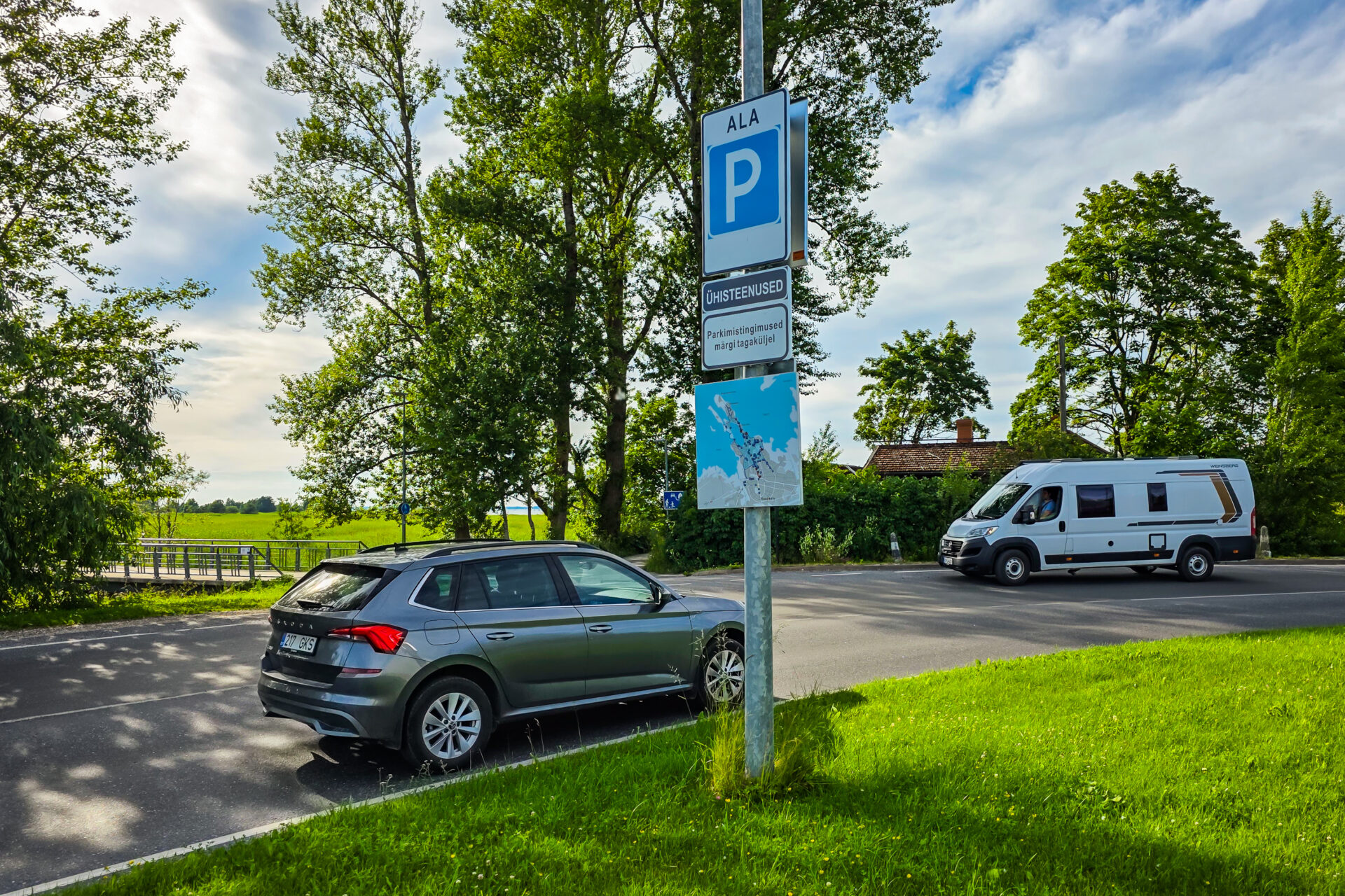 Kõigilt parkimistahvlitelt infot lugeda ei saa