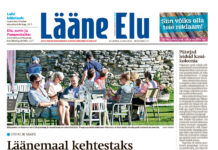 Lääne Elu paberleht neljapäeval, 16. juulil