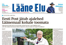 Lääne Elu paberleht neljapäeval, 23. juulil