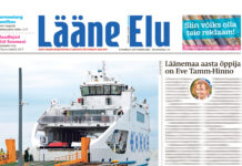 Lääne Elu paberleht teisipäeval, 8. septembril