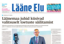 Lääne Elu paberleht laupäeval, 12. septembril