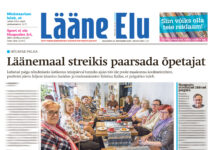 Lääne Elu paberleht neljapäeval, 24. septembril