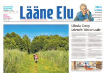 Lääne Elu paberleht laupäeval, 26. septembril